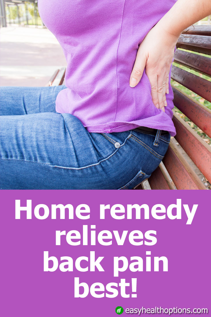 23 studies prove home remedy relieves back pain best