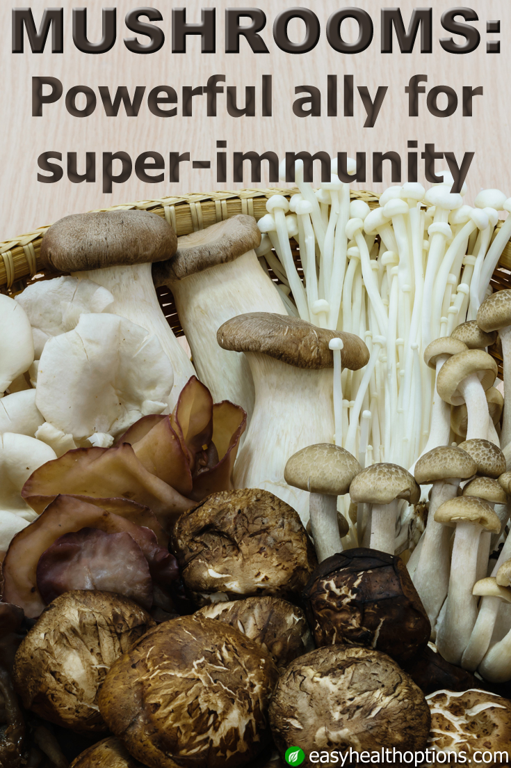 Mushrooms Powerful Ally For Super Immunity Easy Health Options® 0408