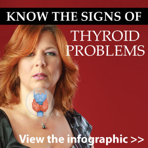 7 signs of thyroid problems [infographic]