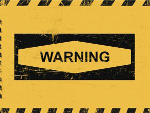 Warning sign