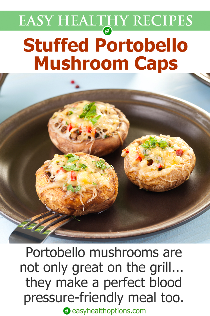 Recipe Stuffed Portobello Mushroom Caps Easy Health Options