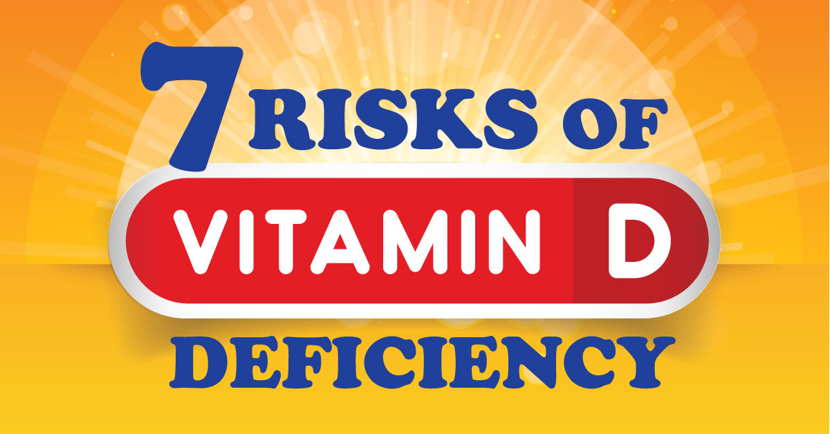 7 Risks Of Vitamin D Deficiency Infographic Easy Health Options® 3723
