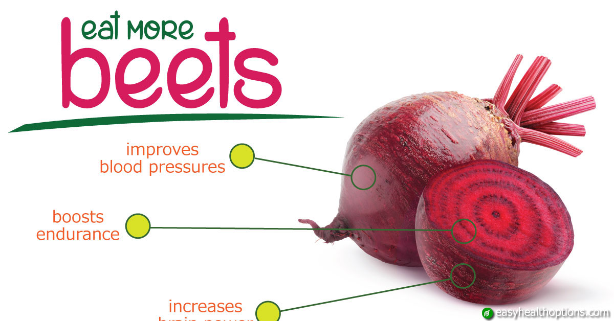 The Health Benefits Of Beets [infographic] - Easy Health Options®