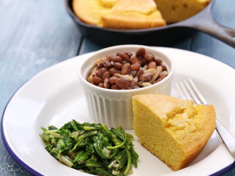 Recipe New Year’s Day turnip green soup Easy Health Options®