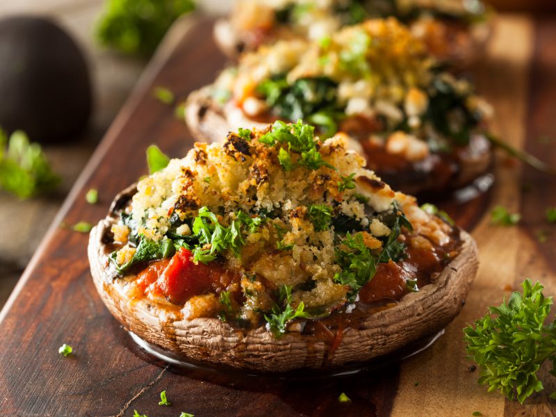 Recipe: Personal portobello pizzas - Easy Health Options®