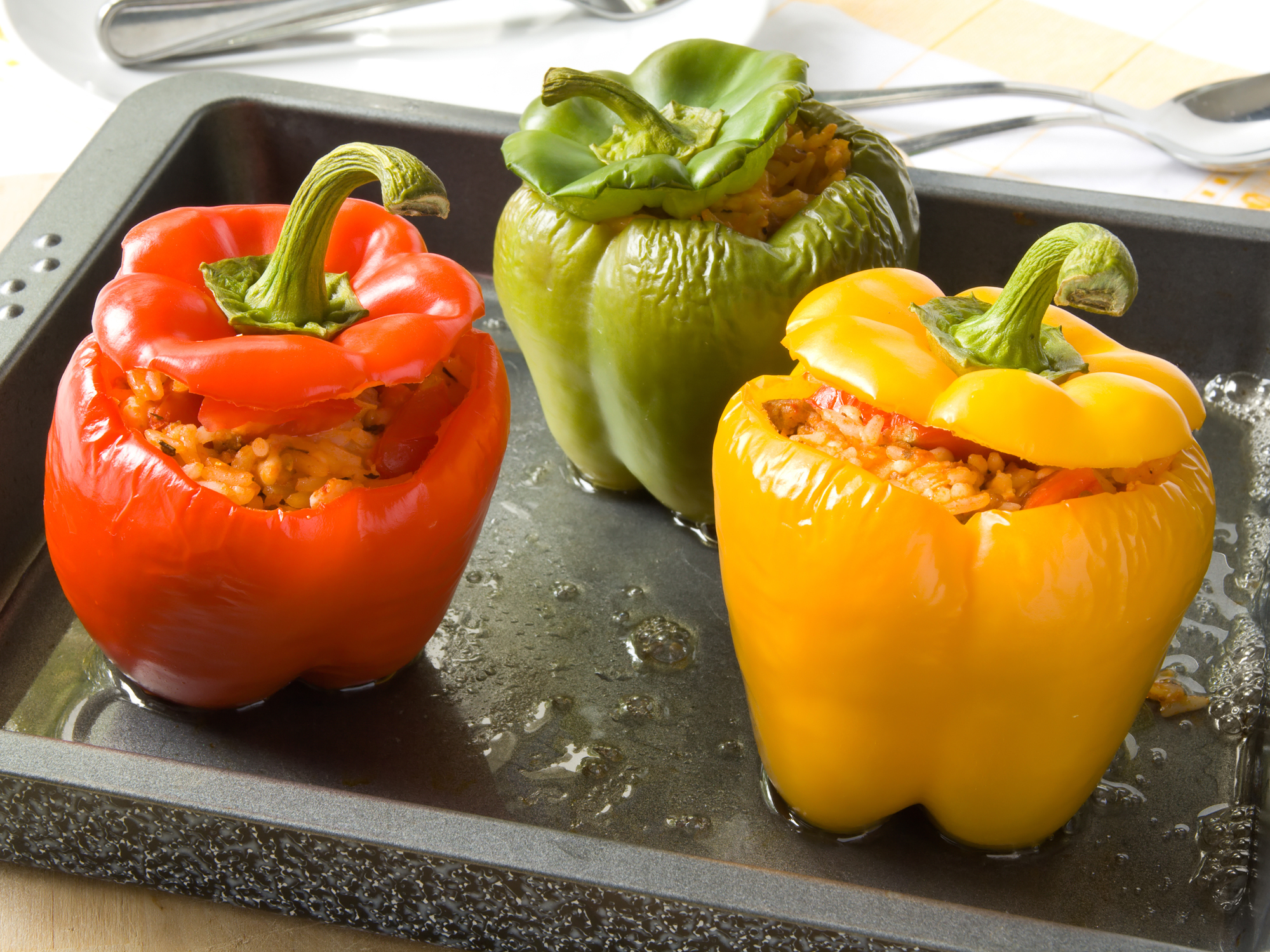 In the Kitchen with Kelley: Quinoa stuffed bell peppers
