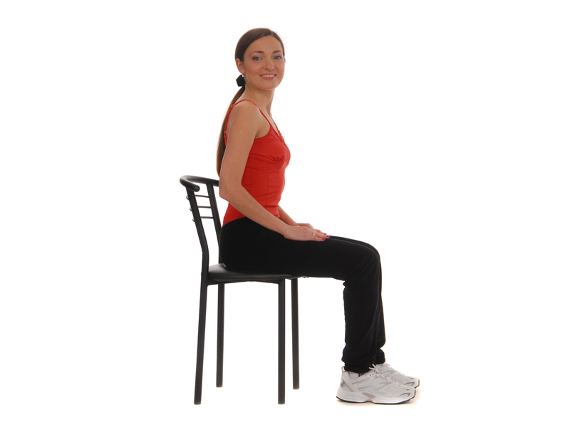 Chair Squats. One-legged Chair. Chair Leg. One Leg on Chair from back. Chair legs