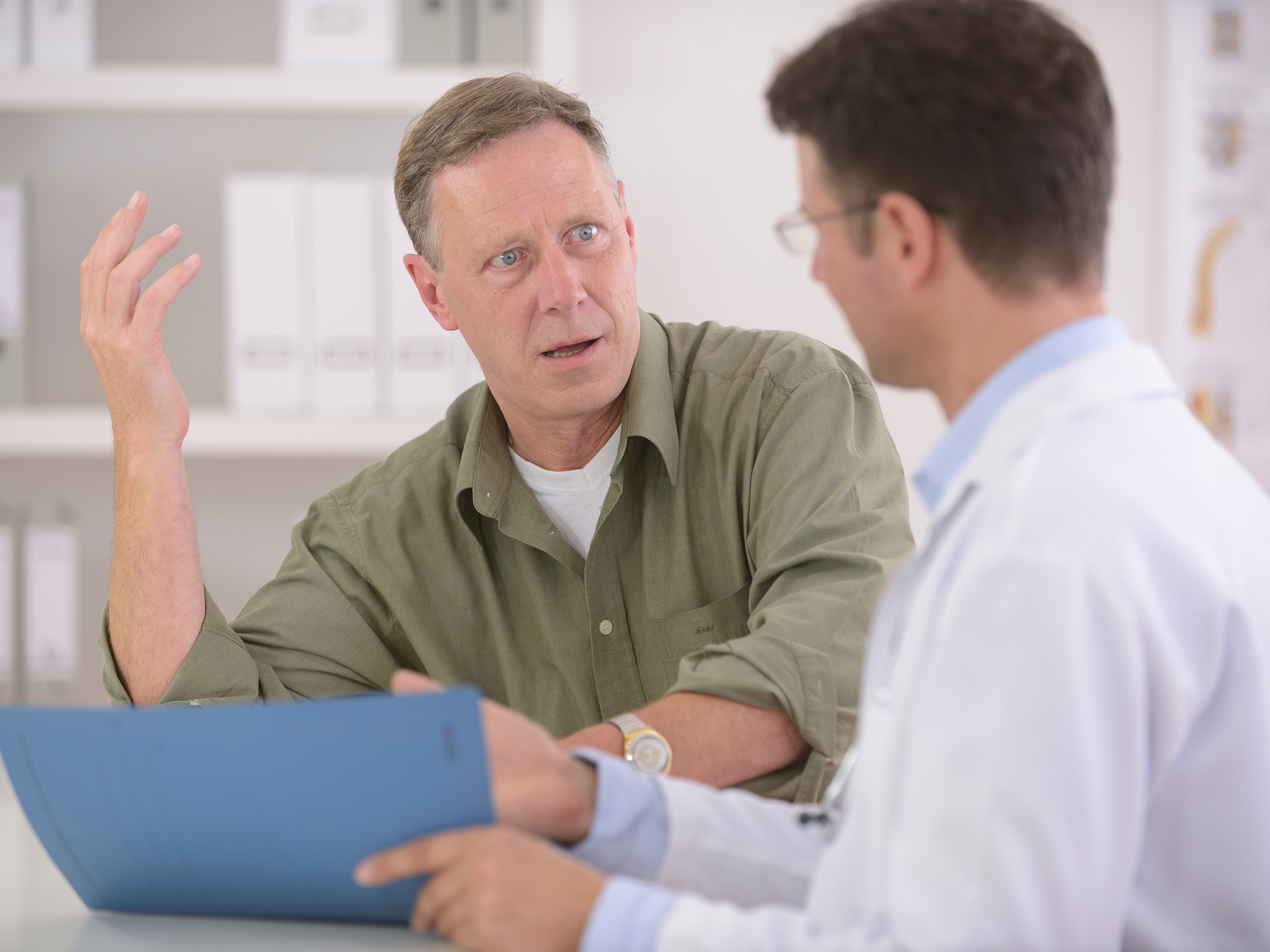 Does a high PSA blood test mean you have prostate cancer?
