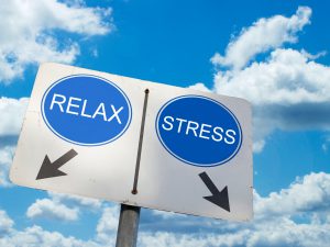 Relax or Stress sign