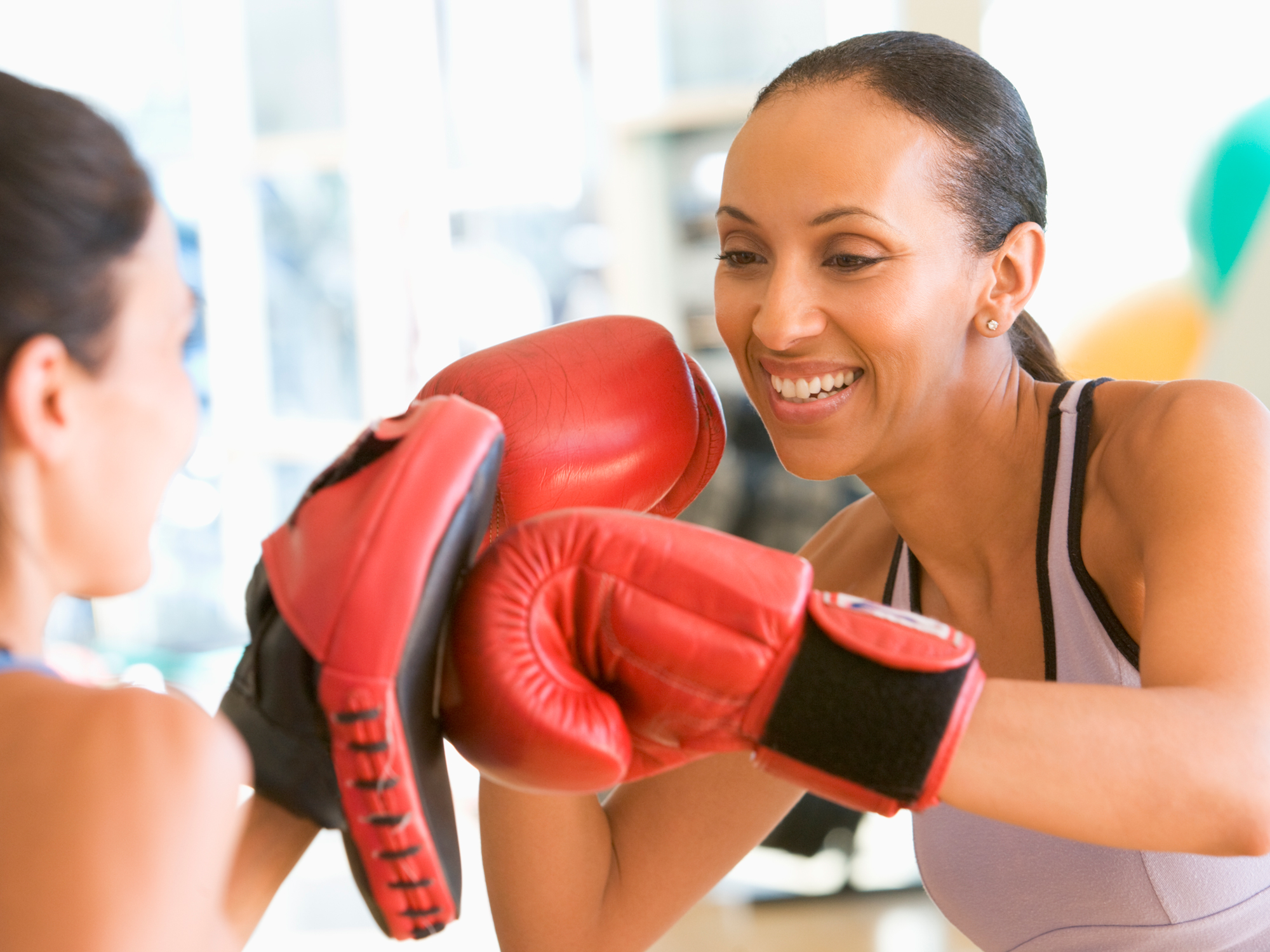 Throw a few punches to boost your cardio