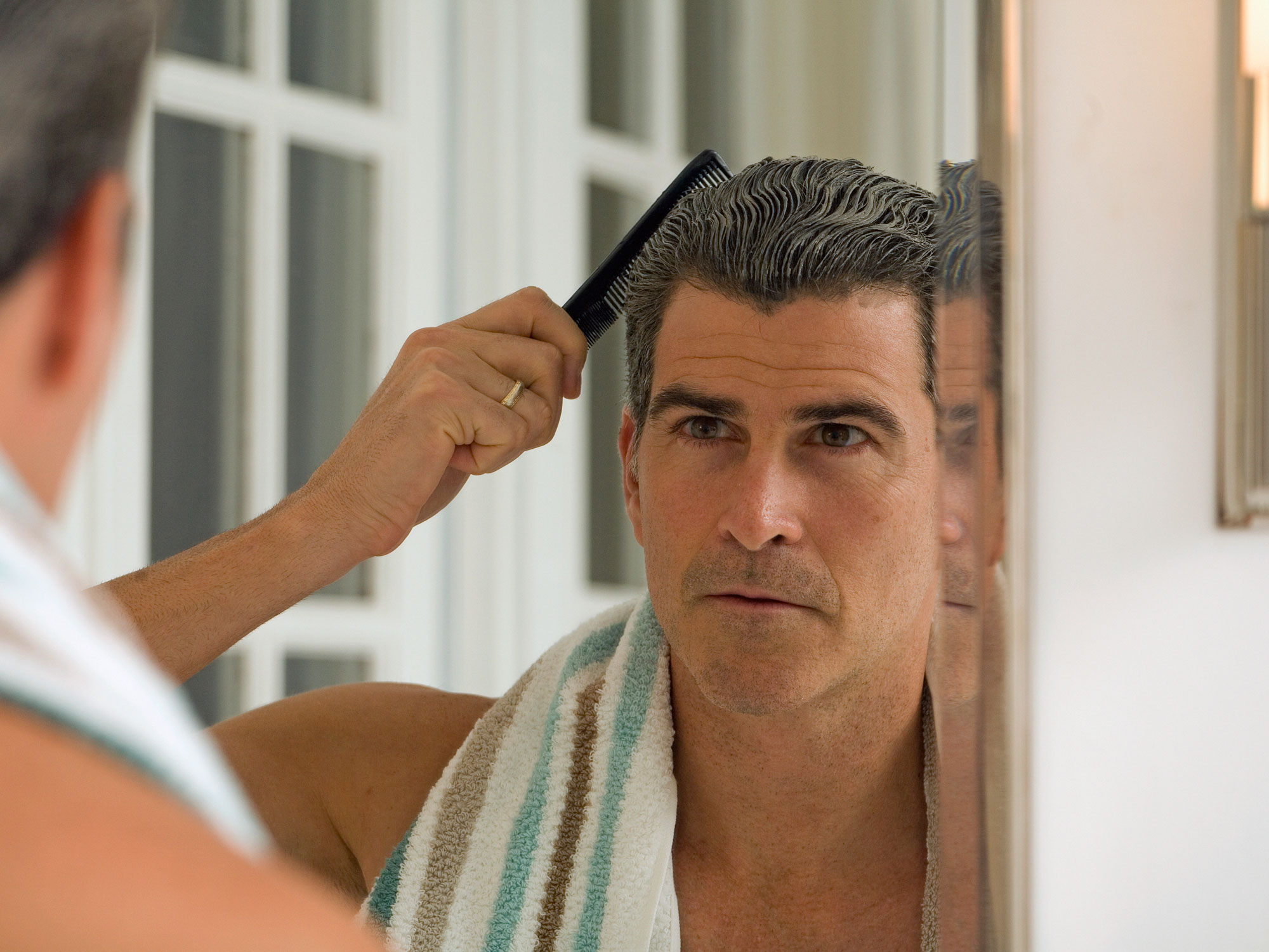 What your husband’s grey hair might say about his heart
