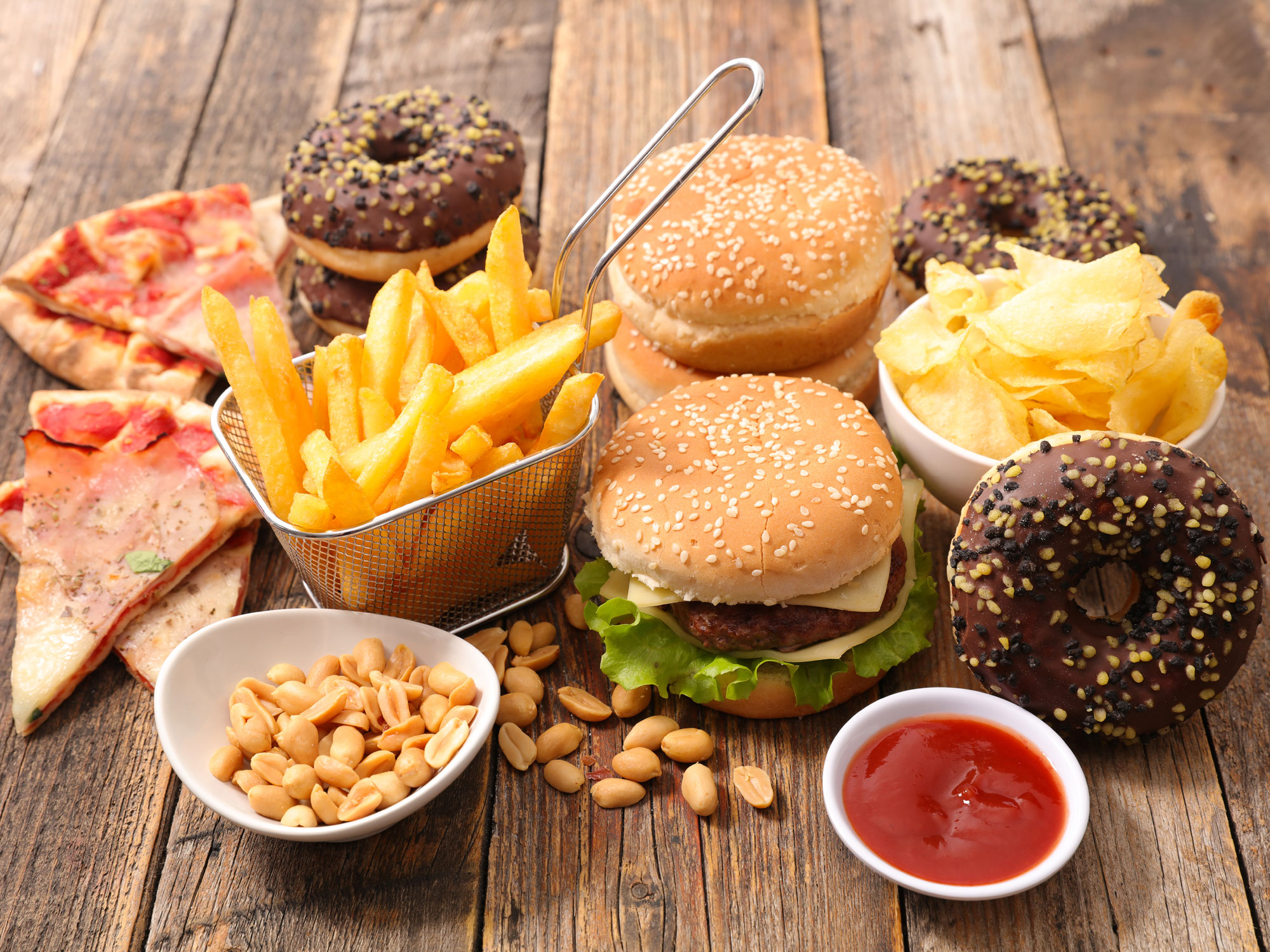 Fast food as bad for you as a bacterial infection Easy 