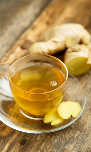 ginger tea is a proven summer cold remedy