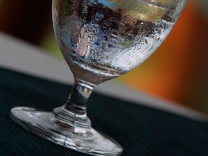 Glass of water