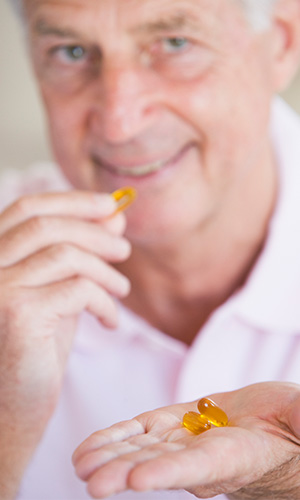 Fish oil is a great supplement for seniors