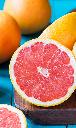 Pink grapefruit