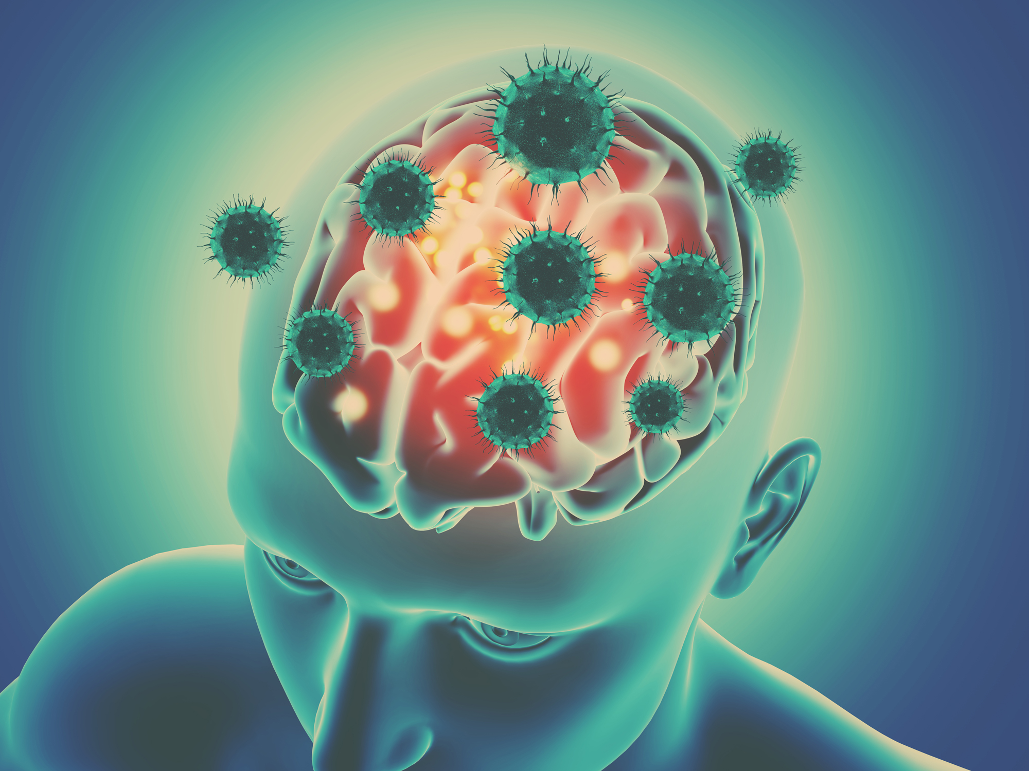 Brain viruses behind bowel problems