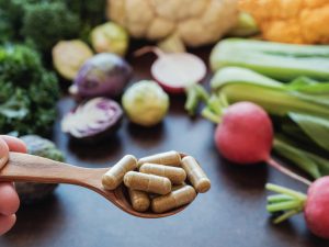 Healthy food and supplements