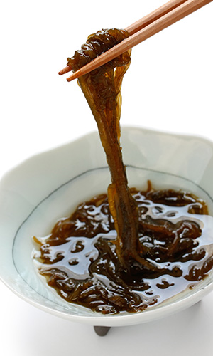 Mozuku seaweed contains very high levels of fucoidan