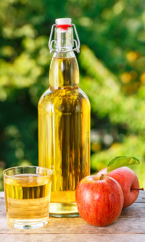 Choosing apple cider vinegar