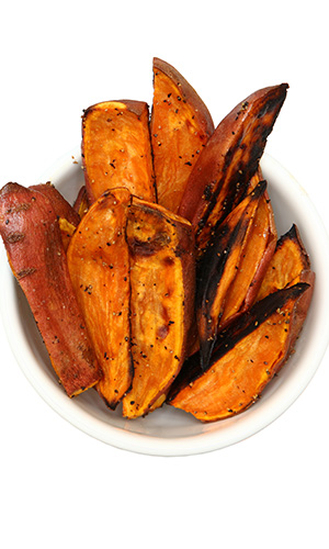 Sweet potato wedges