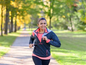 Woman running