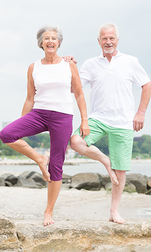 Yoga improves balance