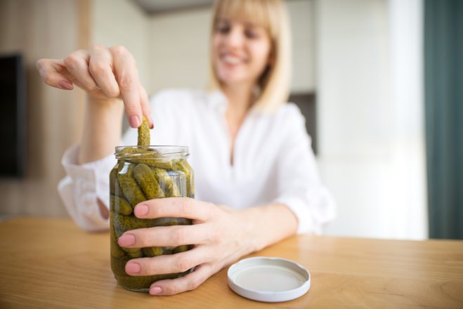 The secret to lower blood pressure in your pickle jar