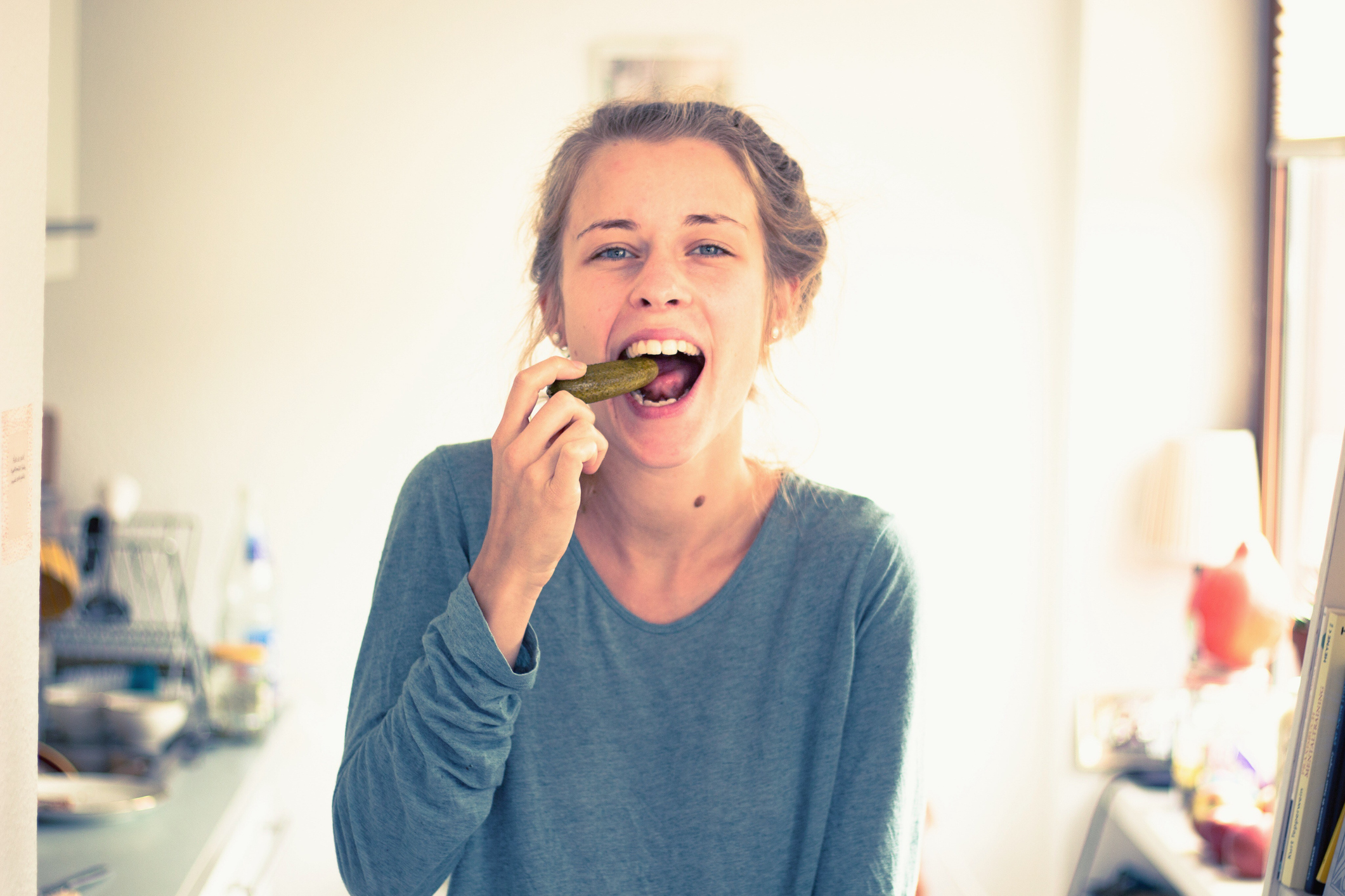 6 reasons to eat a pickle a day