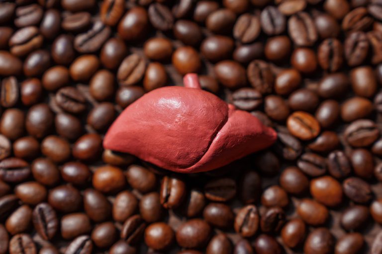 What coffee drinkers had hiding in their livers